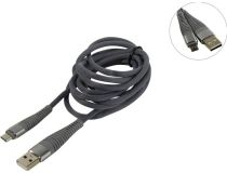 JETACCESS JA-DC27 2м Gray Кабель USB 2.0 AM - micro-B 2м