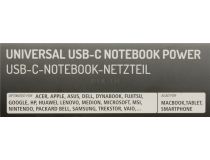 Hama 200016 Зарядное устройство USB (Вх. AC100-240V, Вых.DC5/9/10/12/15/20V, 65W, USB/USB-C, кабель USB-C)