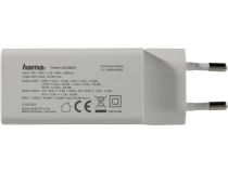 Hama 200016 Зарядное устройство USB (Вх. AC100-240V, Вых.DC5/9/10/12/15/20V, 65W, USB/USB-C, кабель USB-C)