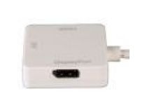 Адаптер видео Hama H-53245 HDMI (f)/Mini Displayport белый (00053245)