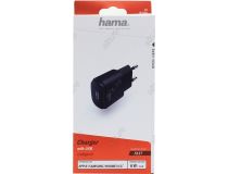 Hama 183260 Зарядное устройство USB (Вх.AC100-240V, Вых. DC5V, 6W, USB)
