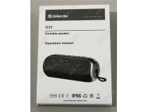 Колонка Defender G32 (20W, Bluetooth, USB, microSD, FM, MP3, Li-Ion)  65232 