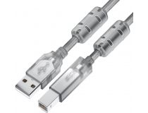 Greenconnect GCR-52425 Кабель USB 2.0 A-- B 2м 2 фильтра
