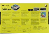 Блок питания Corsair CX550F RGB White CP-9020225-EU  550W ATX(24+2х4+2x6/8пин) Cable Management