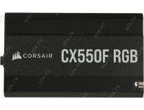 Блок питания Corsair CX550F RGB CP-9020216-EU 550W ATX (24+2х4+2x6/8пин) Cable Management