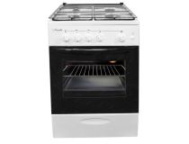 Плита Газовая Лысьва ГП 400 МС-2у белый (стеклянная крышка)