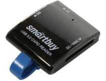 Smartbuy SBR-700-K USB3.0 MMC/SDHC/microSDHC/MS(/Pro/Duo) Card Reader/Writer