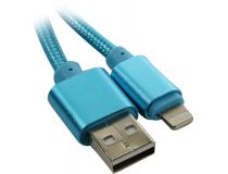 Mediagadget MGC009TBL/LB Кабель USB AM-- Lightning 1м