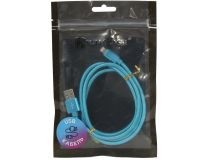 Mediagadget MGC009TBL/LB Кабель USB AM-- Lightning 1м