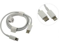 Mediagadget MGC028PWT  Кабель USB-C-- Lightning 1м
