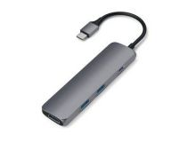 Satechi ST-CMAM Кабель-адаптер USB-C - HDMI(F)+2xUSB3.0+USB-C
