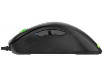 HIPER STALKER Игровая мышь чёрная (USB, 7 кнопок, 6000 dpi, PMW3327, OMRON+Kailh, RGB подсветка)