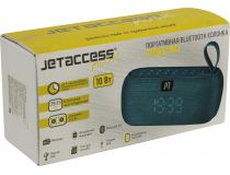 Колонка JETACCESS PBS-90 Turquoise (2x5W, USB, Bluetooth5.0, microSD, FM, Li-Ion)