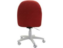  7033126 Кресло детское Chairman Kids 122 экопремиум белый/красный