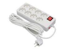 Сетевой фильтр Buro 800SH-5-W 5м (8 розеток)