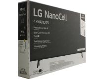 43 LED ЖК телевизор LG 43NANO756PA (3840x2160, HDMI, LAN, WiFi, BT, USB, DVB-T2, SmartTV)