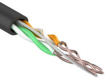 Кабель UTP 2 пары кат.5e бухта 305м Rexant 01-0025  для внешней прокладки