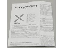 ArmMedia LCD-M2 Black Адаптеры для крепления мониторов без VESA на кронштейн (VESA75/100, 13-27 , 7 кг)