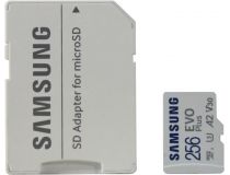 Samsung EVO Plus MB-MC256KA microSDXC Memory Card 256Gb Class10 UHS-I U3+ microSD-- SD Adapter