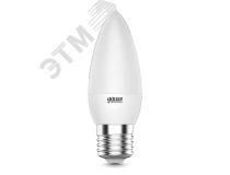 GAUSS 33218 Лампа светодиодная LED 8 Вт 520 Лм 3000К теплая Е27 Свеча Elementary Gauss (33218)