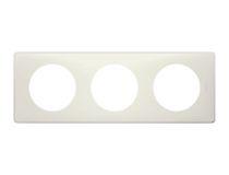 Legrand 66703 Celiane Рамка 3 поста, Белая перкаль