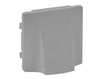 Legrand 754732 Valena LIFE. Лицевая панель для вывода кабеля. Алюминий