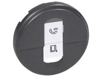 Legrand Celiane 067951 Лицевая панель розетки 1хRJ45 (графит)