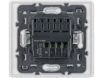 Legrand 67721 Умный проводной выключатель с опцией светорегулирования 5-300 Вт 230В. Цвет Белый. Рамка Белый глянец.