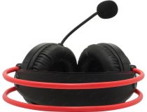 Наушники с микрофоном Bloody G200S Black-Red (USB, шнур 2м, с регулятором громкости)