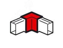 Legrand 638181 Внутренний угол 40x40 мм METRA