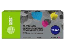 Картридж струйный Cactus CS-EPT05A300 пурпурный (215мл) для Epson WorkForce Pro WF-C878/C879