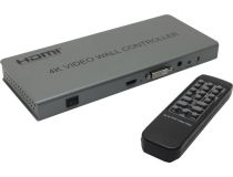Orient HSP2X2W 4K Video Wall Controller (HDMI/DVI in - 4xHDMI out, ver1.4, RS-232, Jack 3.5mm, ПДУ) + б.п.