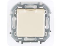Legrand 673741 Розетка 2К+З IP 44 с откидной крышкой и шторками немецкий стандарт 16 А 250 В~ INSPIRIA слоновая кость