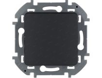Legrand 673653 Переключатель одноклавишный INSPIRIA 10 AX 250 В~ антрацит (673653)