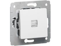Legrand 773613 Cariva Кнопка с подсветкой белая (773613)