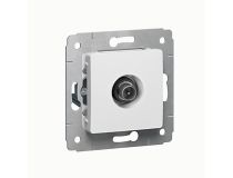 Legrand 773679 CARIVA Розетка телевизионная TV оконечная в рамку белая (773679)