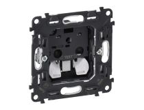 Legrand 753016 Valena IN MATIC Розетка силовая 2К 16А 250В со шторками безвинтовые зажимы (753016)