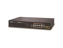 PLANET GS-4210-8P2T2S IPv4/IPv6, 8-Port Managed 802.3at POE+ Gigabit Ethernet Switch