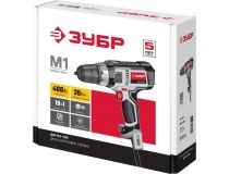 ЗУБР Мастер  ДШ-М1-400 Дрель-шуруповёрт (28Нм, 400W, 750 об/мин, 10мм, шнур 2м)