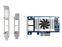 QNAP QXG-10G2T-X710 QXG-10G2T-X710 LAN Expansion Card, PCIe Gen 3, Two 10GbE (10G , 5G , 2.5G , 1G , 100M))