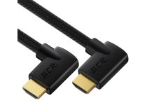 Greenconnect GCR-52312 Кабель 1.0m HDMI 2.0, M правый угол ,M правый угол, черный,