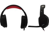 Наушники с микрофоном SVEN AP-U997MV Black-Red (7.1, с регулятором громкости, шнур 2.2м, USB)