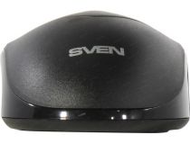 SVEN Optical Mouse RX-95 Black  (RTL) USB 6btn+Roll
