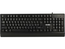 Клавиатура SVEN KB-C7150EL Black USB  104КЛ, подсветка клавиш