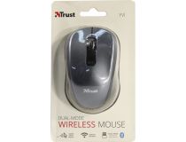 Trust YVI Wireless Mouse 24208  (RTL) USB&Bluetooth 4btn+Roll, беспроводная