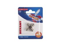 REXANT (06-0023-A) ПЕРЕХОДНИК АНТЕННЫЙ, (4-ГНЕЗДА F), ЧЕТВЕРНИК, (1ШТ.)