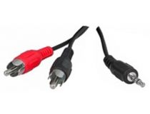 Rexant 17-4204 Кабель Jack3.5-M -- 2RCA-M 3м