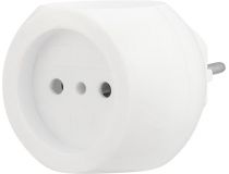 Rexant 11-1063 Тройник электрический  Шар (220В, 6А, белый)