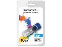 EXPLOYD EX-16GB-530-Blue USB2.0 Flash Drive 16Gb (RTL)
