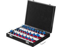 Зубр 28796-H30 ЗУБР 30шт, набор профильных фрез по дереву